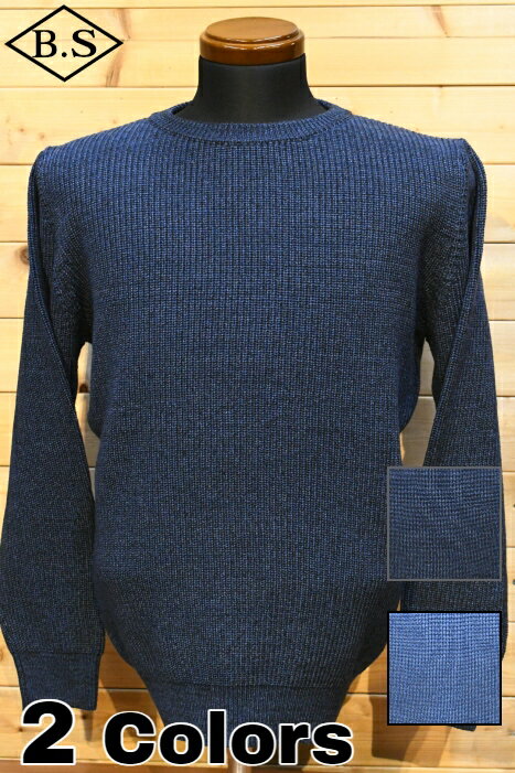 ムーンキャッスル MOONCASTLE ニット M2302 COTTON HEAVY WEIGHT CREWNECK