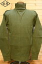 【期間限定ポイント5倍】ナイジェル ケーボン 長袖Tシャツ Nigel Cabourn 8041-00-20030 4way ハイネックシャツ グリーン(4)