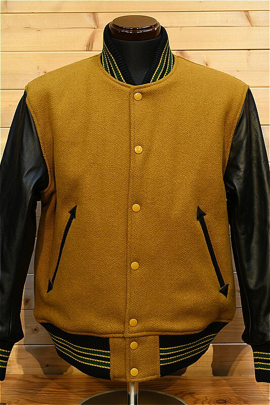 ホワイツビル アワードジャケット WV14904-119 30oz. WOOL MELTON AWARD JACKET “SOLID” ゴールド