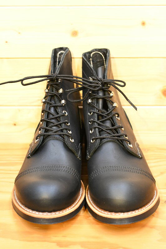 レッドウィング レースアップブーツ RED WING 8084 IRON RANGER アイアンレンジャー ブラック