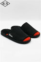 ナンガ NANGA ルームシューズ NANGA LOGO ROOM SHOES RED×BLACK