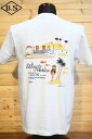 サンサーフ SUN SURF SS79386 Tシャツ S/S T-SHIRT - SAILING TO PARADISE - BY 柳原良平 with MOOKIE WHITE