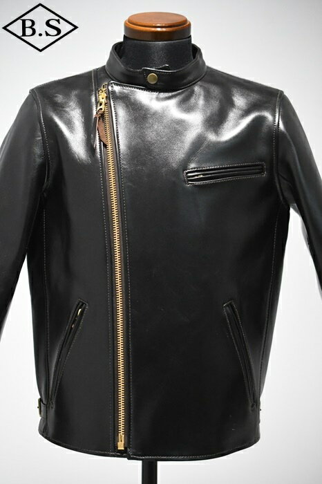 ワイツーレザー Y’2 LEATHER レザージャケット HR-01 VINTAGE HORSE SINGLE RIDERS BLACK