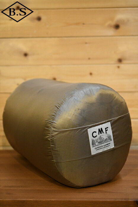 【期間限定ポイント5倍】シーエムエフ アウトドアガーメント CMF OUTDOOR GARMENT 寝袋 CMF2302-AC38 SLEEPING BAG BEIGE