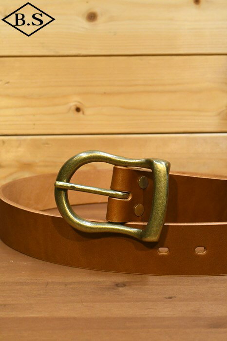 【期間限定ポイント5倍】ビッグジョン BIG JOHN ベルト VBLT02 5mm Leather Belt キャメル