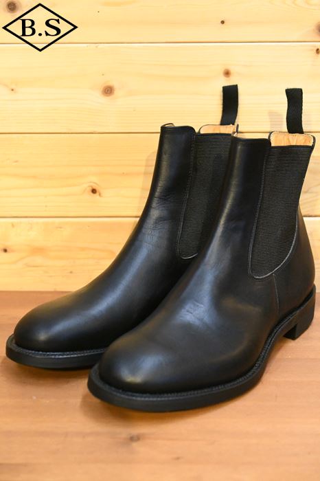 メイカーズ MAKERS サイドゴアブーツ TGM-05G VITTORIA GUIDI CALF BLACK