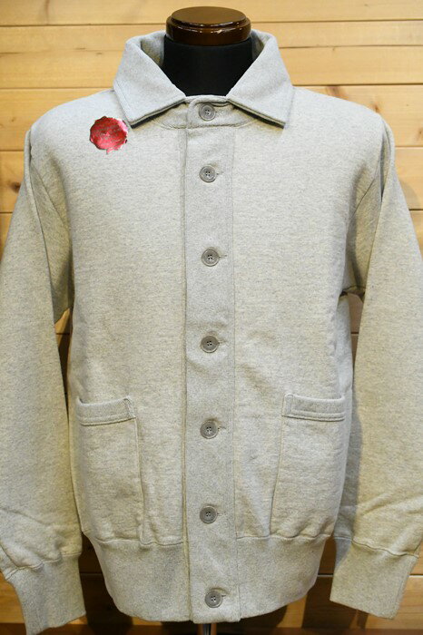 gtB[N[WO TROPHY CLOTHING AE^[ TR22AW-208 U.S COTTON BUTTON JACKET OATMEAL