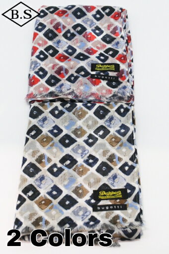 ダッパーズ Dapper’s ストール LOT1765 Stylish Stole by V.FRAAS【DIAMOND CHECK】 ダッパーズ Dapper’s ストール LOT1765 Stylish Stole by V.FRAAS【DIAMOND CHECK】
