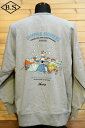 ナンガ NANGA スウェット ECO HYBRID CAMPING MANNERS SOAP BUBBLES SWEATSHIRT(UNISEX) L.GRY