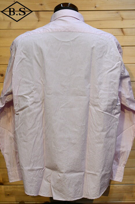 ポータークラシック PORTER CLASSIC 長袖シャツ PC-016-2212-0062 ROLL UP STRIPE SHIRT SAKURA