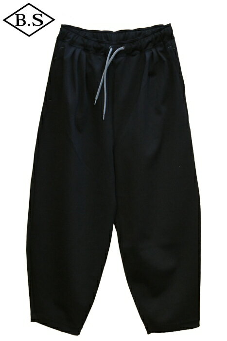 ポータークラシック PORTER CLASSIC パンツ PC-006-2750 OLYMPIC TUCKED PANTS BLACK オリンピックタックドパンツ ブラック