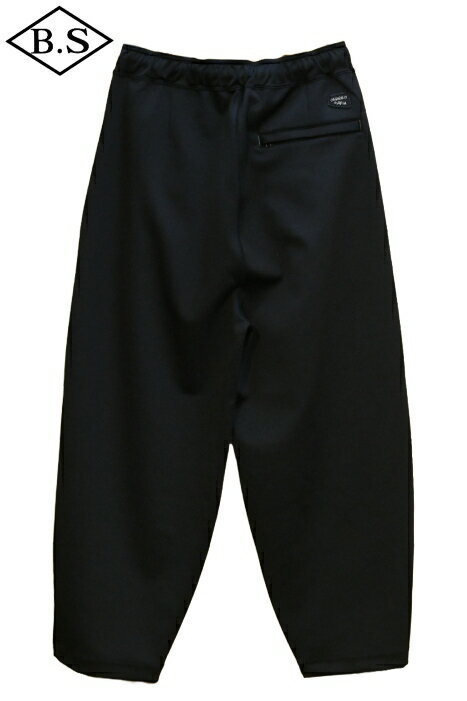 ポータークラシック PORTER CLASSIC パンツ PC-006-2750 OLYMPIC TUCKED PANTS BLACK オリンピックタックドパンツ ブラック