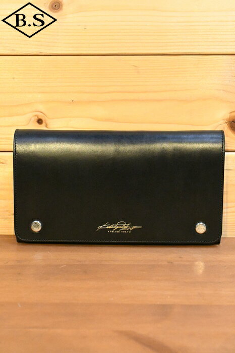 ローリングダブトリオ Rolling dub trio ウォレット MULTI LONG TRUCKERS WALLET (Bridle leather) BLACK