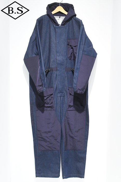 【期間限定ポイント5倍】シーエムエフ アウトドアガーメント CMF OUTDOOR GARMENT オールインワン CMF2501-J14C ALL IN ONE DENIM