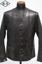 ジェラード JELADO レザージャケット The 2 Monkeys ザツーモンキーズ TM83434 Leather Waistcoat DARK BROW...