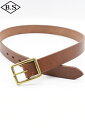 【期間限定ポイント5倍】レインボーカントリー ベルト RAINBOW COUNTRY RCL60026 "Dipped Work Harness" from USA Narrow Single Pin Belt TAN