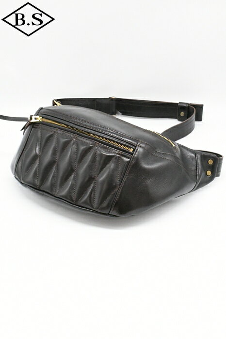【期間限定ポイント5倍】ワイツーレザー Y’2 LEATHER バッグ BG-09-LS ANILINE STEER WAIST BAG