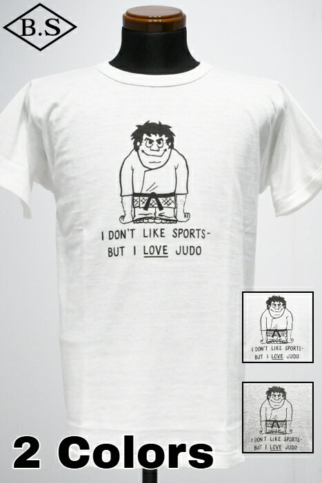 ジョングラッコー Tシャツ ウエアハウス John Gluckow by WAREHOUSE Tシャツ Lot JG-CS06 I LOVE JUDOT