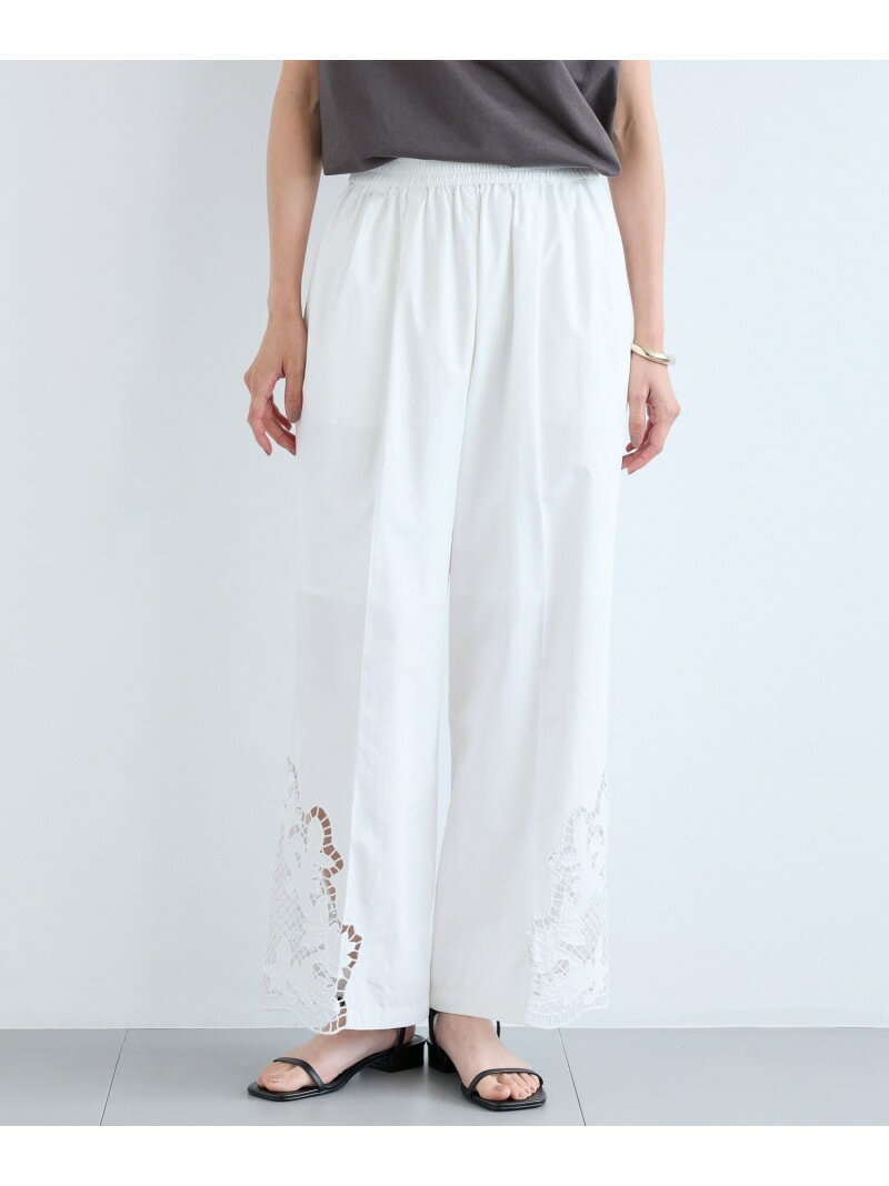 【SALE／50%OFF】レースタフタパンツ BARNYARDSTORM バンヤードストーム パンツ その他のパンツ ホワイト ブラック ブラウン【RBA_E】【送料無料】[Rakuten Fashion]のサムネイル