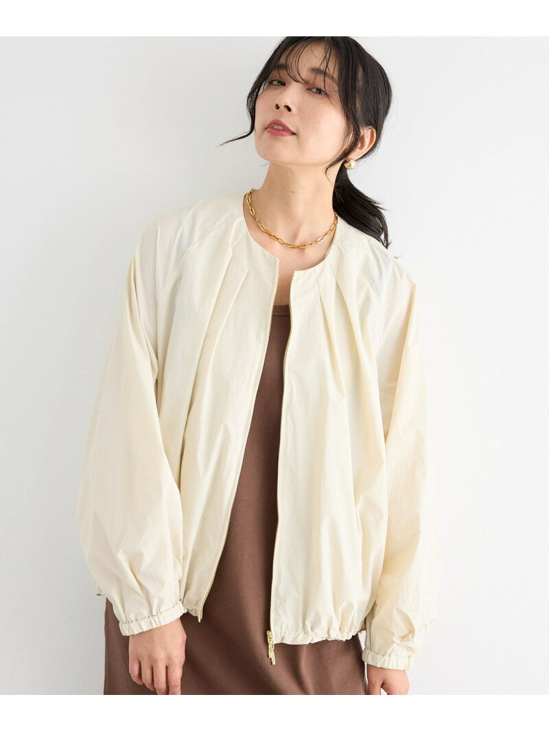 Rakuten - 【SALE／36%OFF】撥水タフタブルゾン＜セットアップ対応 / ハンドウォッシャブル＞ BARNYARDSTORM バンヤードストーム ジャケット・アウター ブルゾン・ジャンパー ホワイト【RBA_E】【送料無料】[Rakuten Fashion]