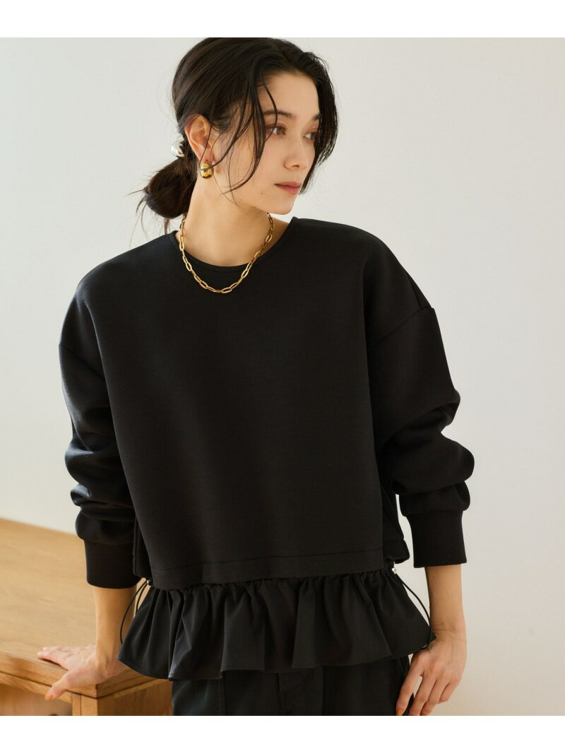 乐天商城 - 【SALE／60%OFF】ドッキングプルオーバー【WEB限定カラー】 BARNYARDSTORM バンヤードストーム トップス カットソー・Tシャツ グレー ベージュ ブラック【RBA_E】【送料無料】[Rakuten Fashion]