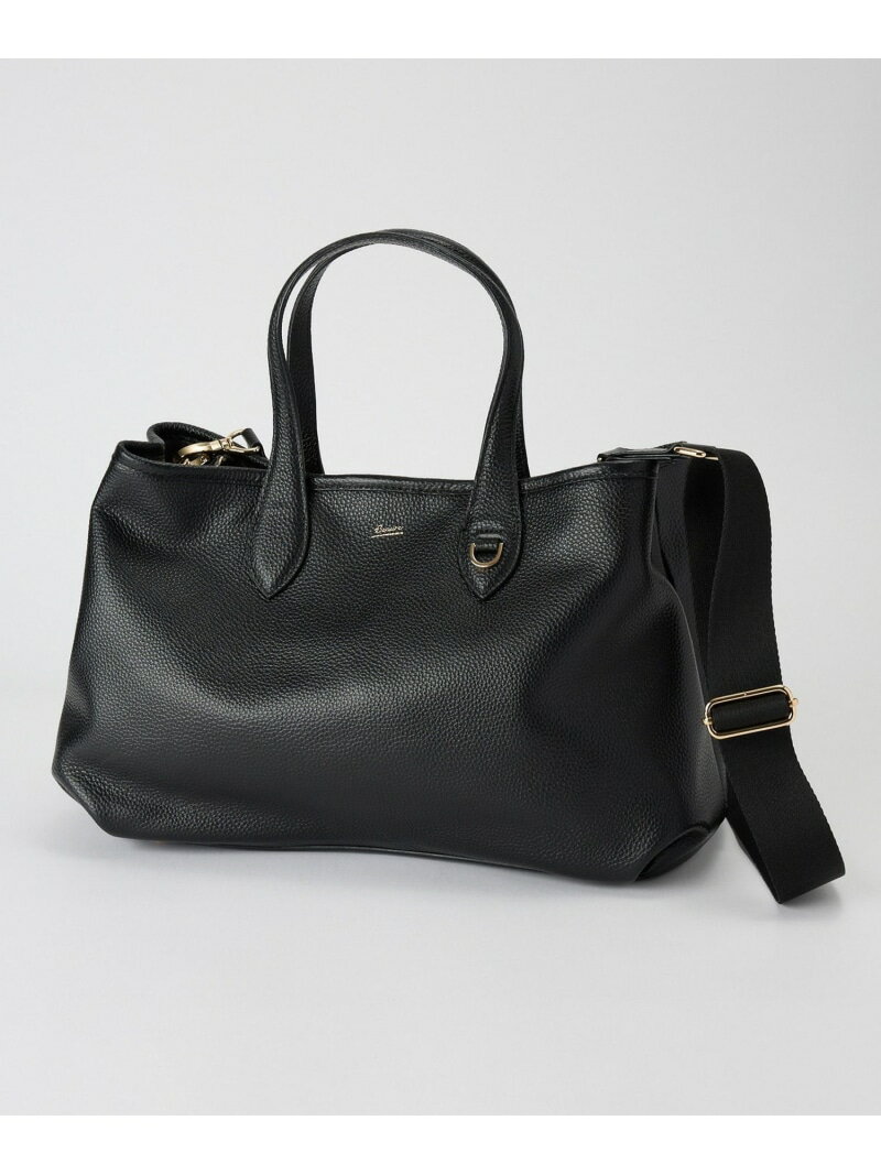 Beau're(ヴュレ別注) / レザービックトートBAG BARNYARDSTORM バンヤードストーム バッグ トートバッグ ブラウン ブラック【先行予約】*【送料無料】[Rakuten Fashion]