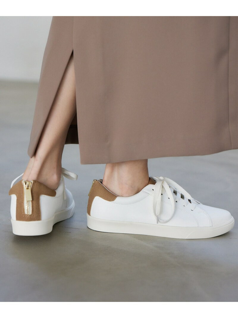 【Mazell】バックZIPスニーカー4 BARNYARDSTORM バンヤードストーム シューズ・靴 スニーカー ホワイト ブラック ブラウン ピンク【送料無料】[Rakuten Fashion]のサムネイル