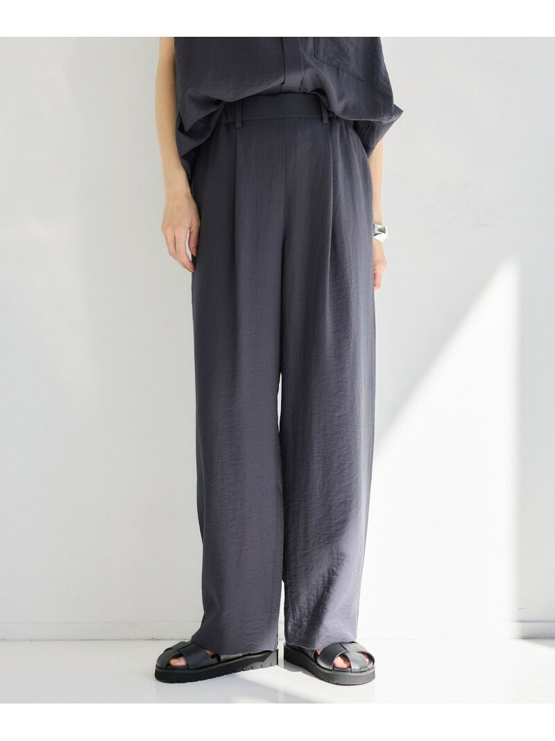 【SALE／30%OFF】フィラメントワイドパンツ【WEB限定サイズ L】＜セットアップ対応＞ BARNYARDSTORM バンヤードストーム パンツ その他のパンツ ベージュ ピンク グレー【RBA_E】【先行予約】*【送料無料】[Rakuten Fashion] barnyardstorm-10003799 BARNYARDSTORM サンプル画像2