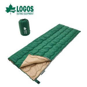 LOGOS ロゴス ROSY 丸洗い寝袋・6 グリーン 寝袋 封筒型シュラフ キャンプ 防災 72600611