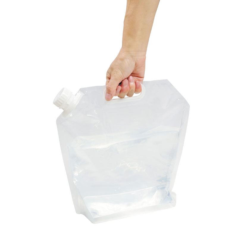 CAPTAIN STAG キャプテンスタッグ コンパクト ウォータータンク 10L キャンプ アウトドア 抗菌 コンパクト収納 災害 取っ手付き コック付き ue-2023 2