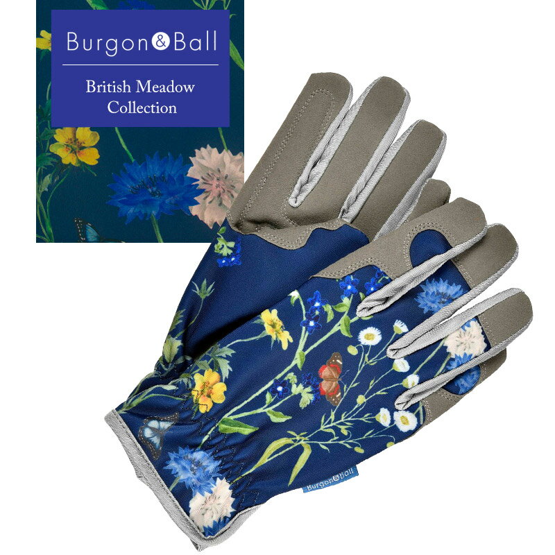 Burgon & Ball ブリティッシュ メドウ ガーデングローブ 英国ブランド レディース 手袋 ギフト 畑仕事