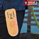 Spear&Jackson レザー ホルスター 剪定ばさみ用ケース クリップタイプ 剪定はさみ 英国ブランド ギフト