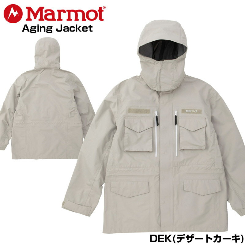 【日本正規輸入販売品】 Marmot マーモット Aging Jacket エージング ジャケット TOUSJK04 DEK(デザートカーキ) Lサイズ