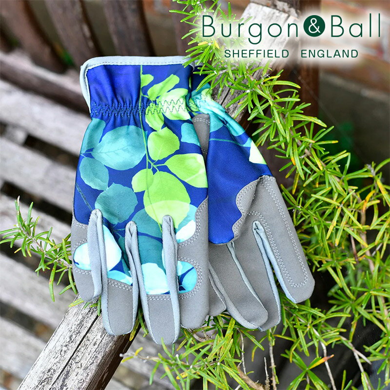 Burgon&Ball ガーデングローブ レディース リーフ 英国ブランド 手袋 ギフト バーゴン＆ボール 畑仕事