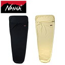 NANGA ナンガ SLEEPING BAG INNER SHEET スリーピング バッグ インナー シーツ BLK ブラック BEG ベージュ 快適 通気性 低山ハイク 軽量 収納袋 コンパクト アウトドア キャンプ