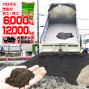 【予約注文品 約2週間でお届け】バロネス 芝生の目土・床土 6,000kg 6t 12,000kg 12t 大型ダンプトラック搬入 砂壌土 ブレンド 焼黒土・富...