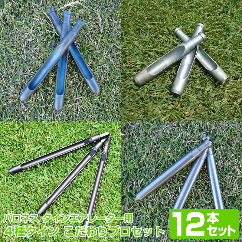 バロネス 4種タイン こだわりプロセット 12本 タインエアレーター オプション部品 【共栄社】