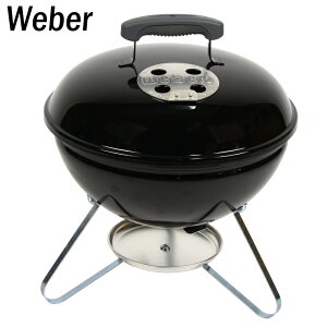 Weber ウェーバー スモーキージョー 14インチ(直径約37cm) Smokey Joe バーベキュー グリル コンパクト 持ち運び ポータブル バーベキューコンロ 蓋付き 燻製 BBQ