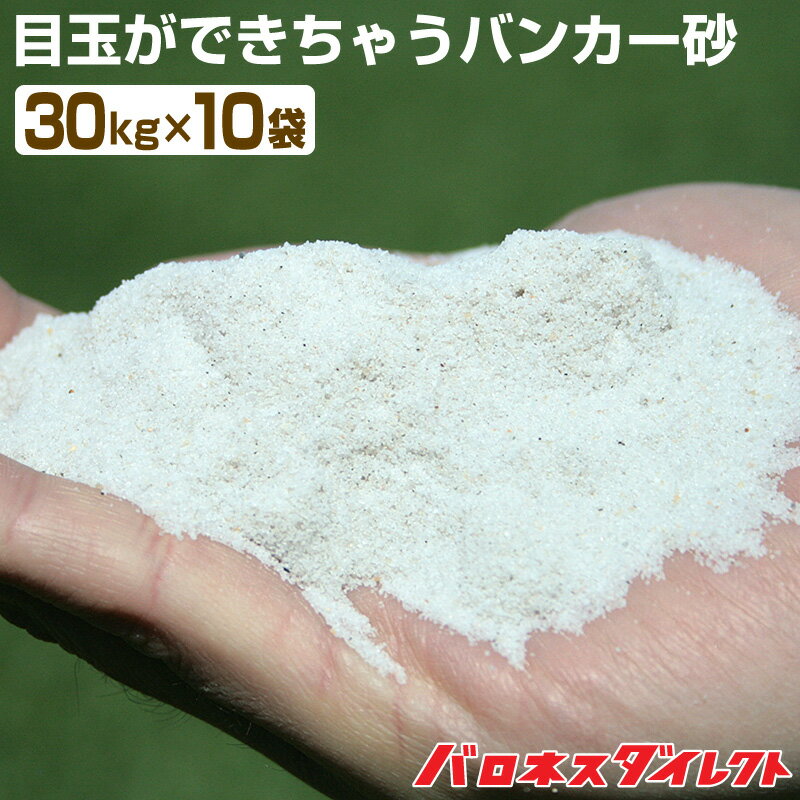 目玉ができちゃうバンカー砂 30kg×10袋セット