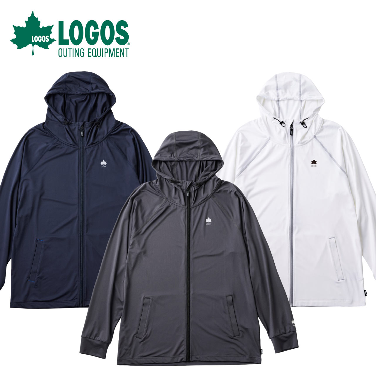 Rakuten - LOGOS ロゴス ラッシュガードフーディー ラッシュガード レディース メンズ UVカット 紫外線遮蔽率95％以上 水陸両用 耐塩素 吸汗速乾 ストレッチ プール 海 アウトドア
