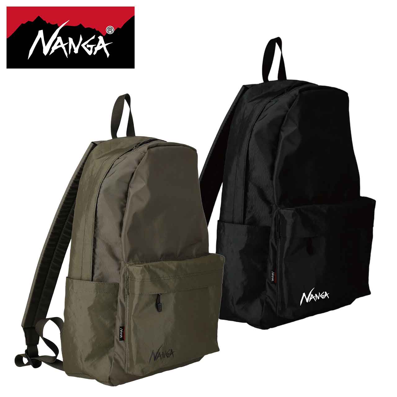 Rakuten - NANGA ナンガ ECOPAK UR DAY BAG エコパック UR デイバッグ BLACK OLV アウトドア キャンプ