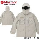 - Marmot(マーモット) Aging Jacket エージング ジャケット TOUSJK04 - M-65 型をベースにした防水ジャケット。 経年使用することで加水分解が弱点であった PUコーティングを、劣化しにくい PU 原料の裏材に置き換えることにより、従来品よりロングライフで着用できエージング ( 経年変化 ) を楽しめる 1 着です。 仕様 機能：防水、透湿、耐久はっ水、フード脱着式、多収納ポケット 素材：ナイロン100%(ポリウレタン樹脂を加工しています) 原産国：ベトナム