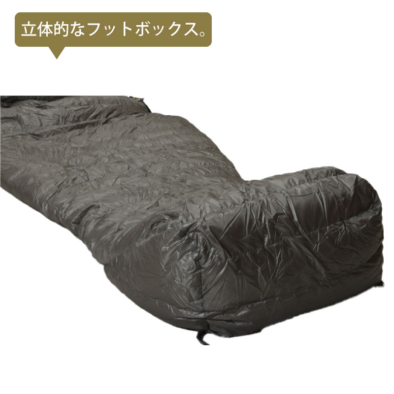 BLACKBUCK ブラックバック SEQUIOIA セコイア 選べる3カラー シュラフ 寝袋 マミー型 フットボックス ネックバッフル 寝具 軽量 コンパクト オールシーズン アウトドア キャンプ baronessod-10000792 バロネスアウトドア サンプル画像2