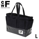 CWF HD TOTE L BLACK シーダブリューエフ HD トート L ブラック 35L バッグ 収納 大型 丈夫 コットンキャンバス アウトドア キャンプ バーベキュー