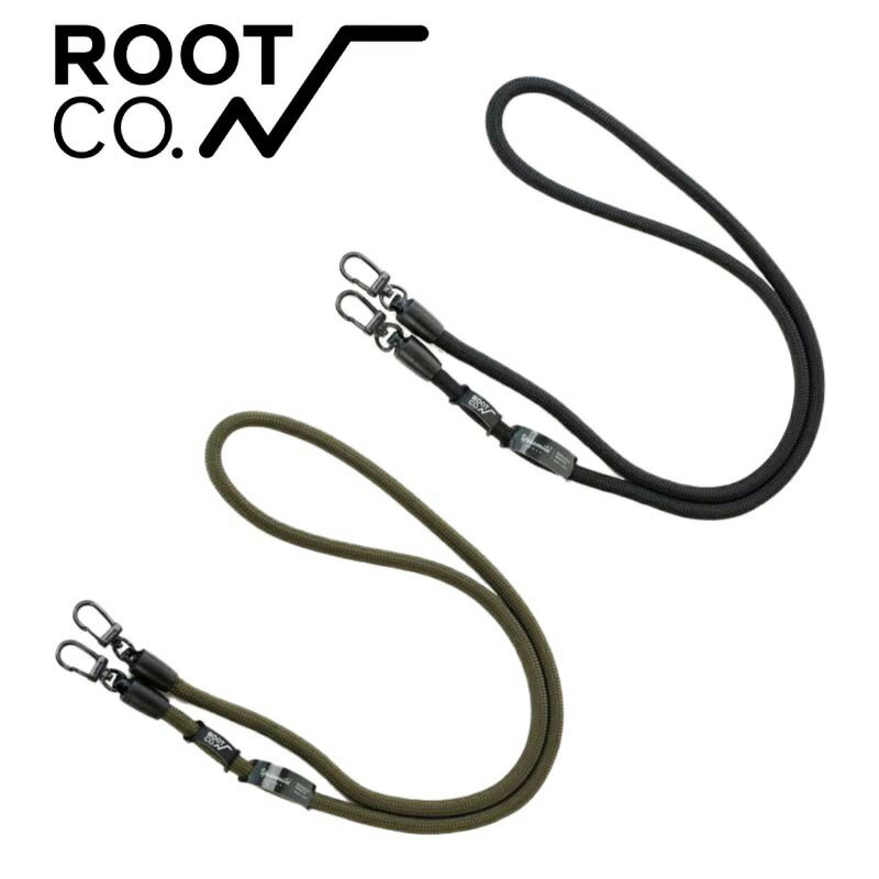 ROOT CO. ルートコー EPM × ROOT CO. YOSEMITE MOBILE STRAP スマホショルダーストラップ ブラック カーキ クライミングロープ 落下防止