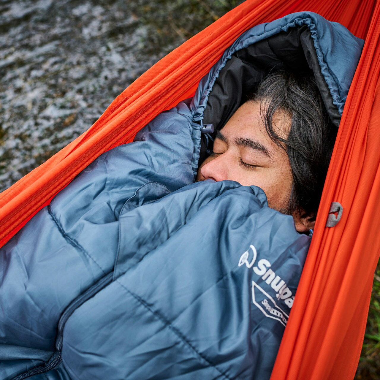 Snugpak スナグパック スリーパーエクストリーム マミー センタージップ ネイビー ...