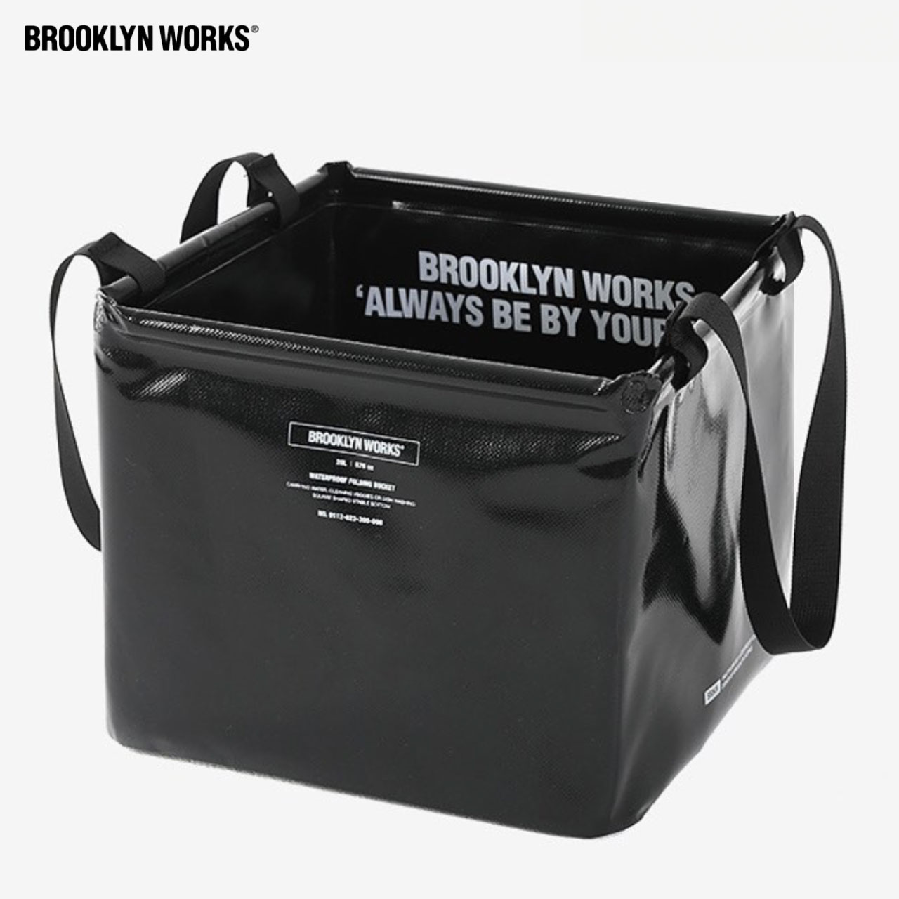 BROOKLYN WORKS ブルックリンワークス SQUARE WATERPROOF スクエア型防水バック 自立 海水浴 プール 川遊び 釣り アウトドア キャンプ バーベキューのサムネイル