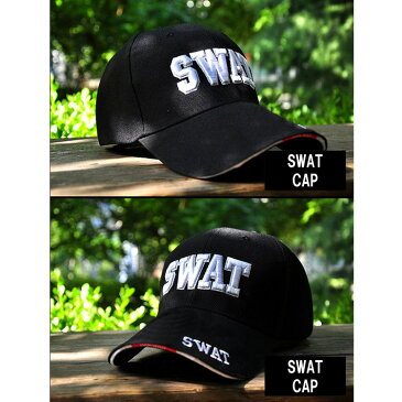 【9/1限定!10%offクーポン発行中】SWAT 帽子 子供用 スワット キッズ コスプレ キャップ コス 男の子 女の子 警察官 警官 ミリタリー ハロウィン 仮装 衣装 刺繍 男女兼用