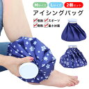 【2個でP5,3個でP10】【300円オフクーポン】氷嚢 氷のう 2個セット 【使い勝手が良い M+Mセット L+Lセット】大口径 ゴルフ スポーツ ひょうのう...