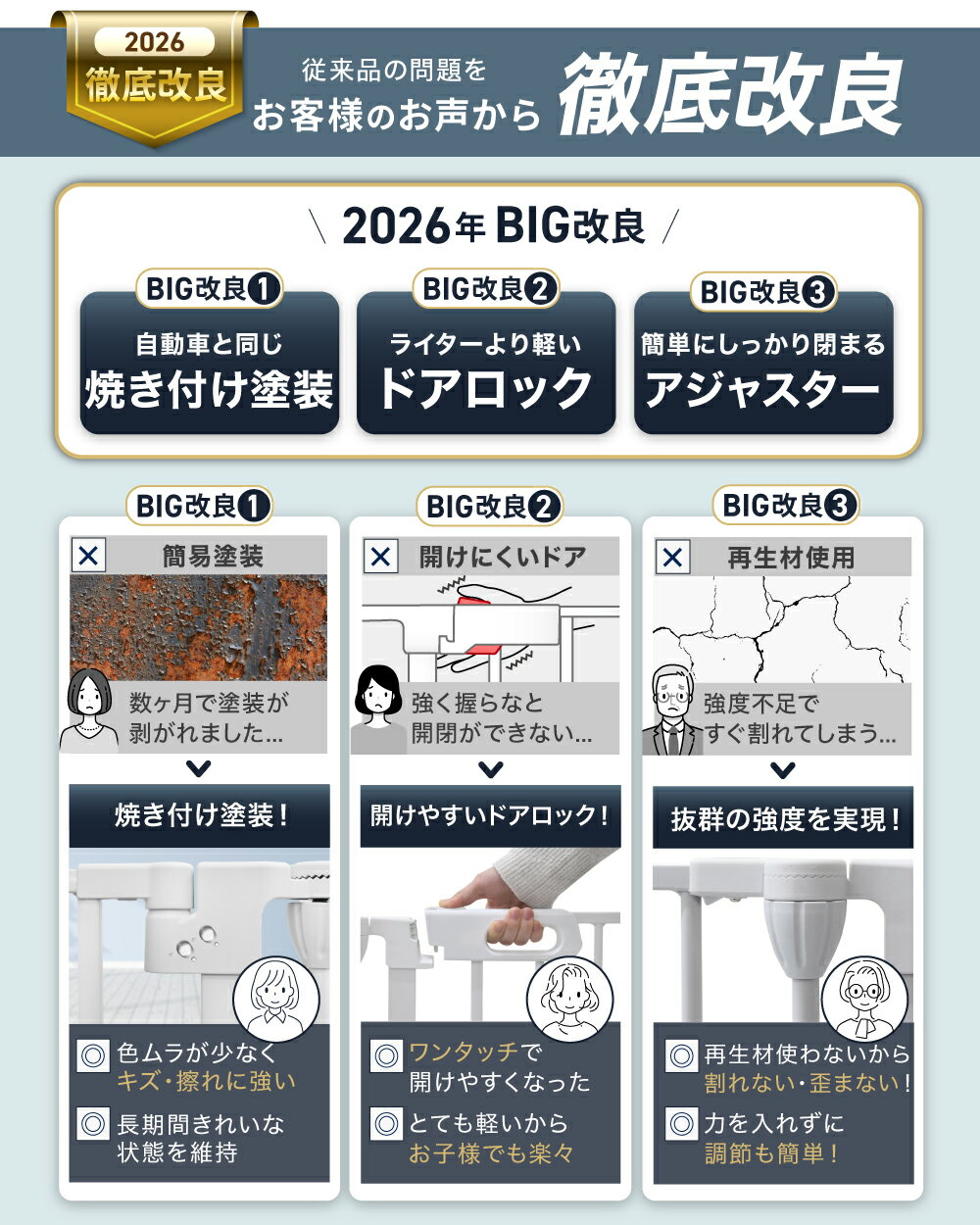 ■3/11迄 最大1,000円OFF■ 【2年保証！・満足度98%】 愛犬家が作った ペットサークル 折りたたみ 6枚 8枚 セット 犬 ケージ サークル 扉付 犬ゲージ 犬ケージ ペットケージ犬 ペットケージ ペットゲージ ドッグケージ ドッグゲージ ゲージ ドッグサークル 小型犬 中型犬 - Image 3